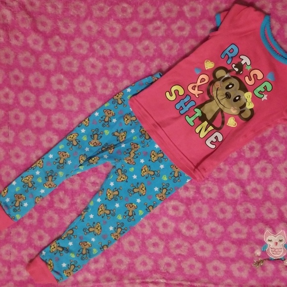 💜 3/$20 Monkey PJ lot - Picture 3 of 3